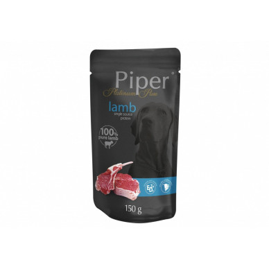 Piper Platinum Pure – Hrană Umedă pentru Câini cu Carne de Miel – 150 g